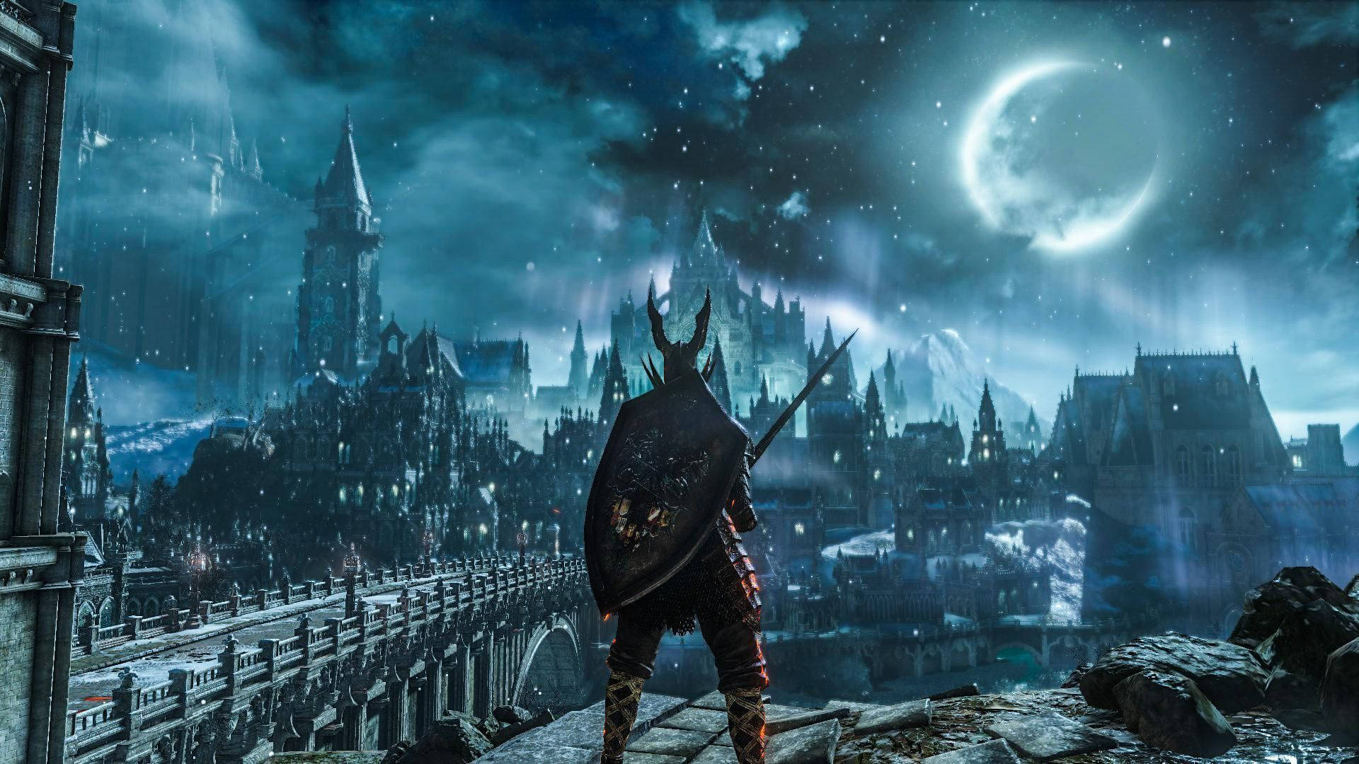 Wolf Knight At Irithyll Dark Souls 3 Background