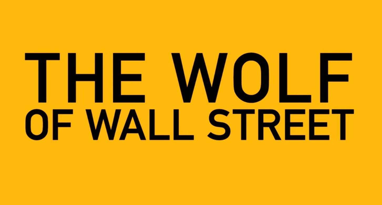 Wolf Of Wall Street In Yellow