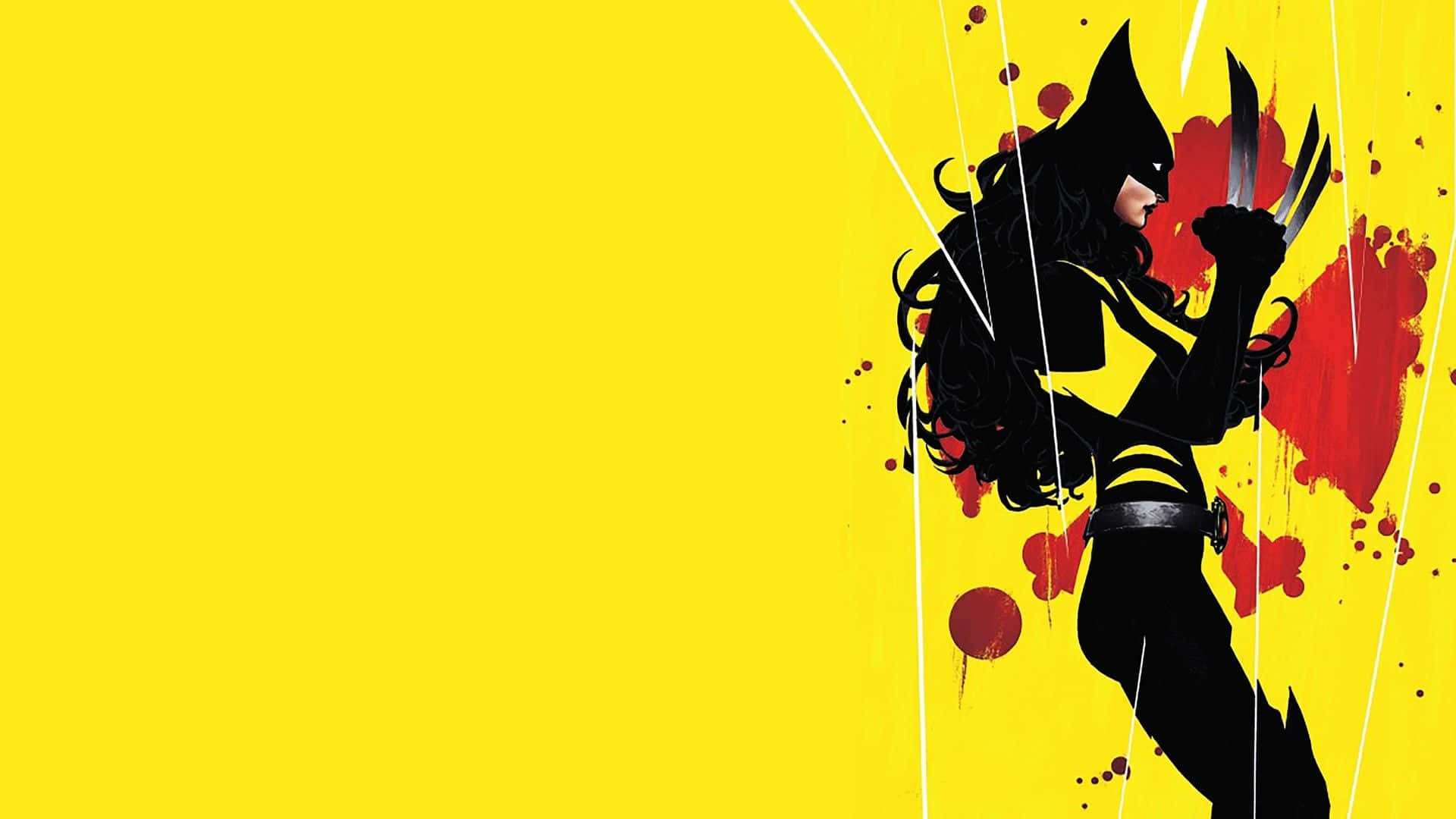 Wolverine - The Fiercest Superhero Background