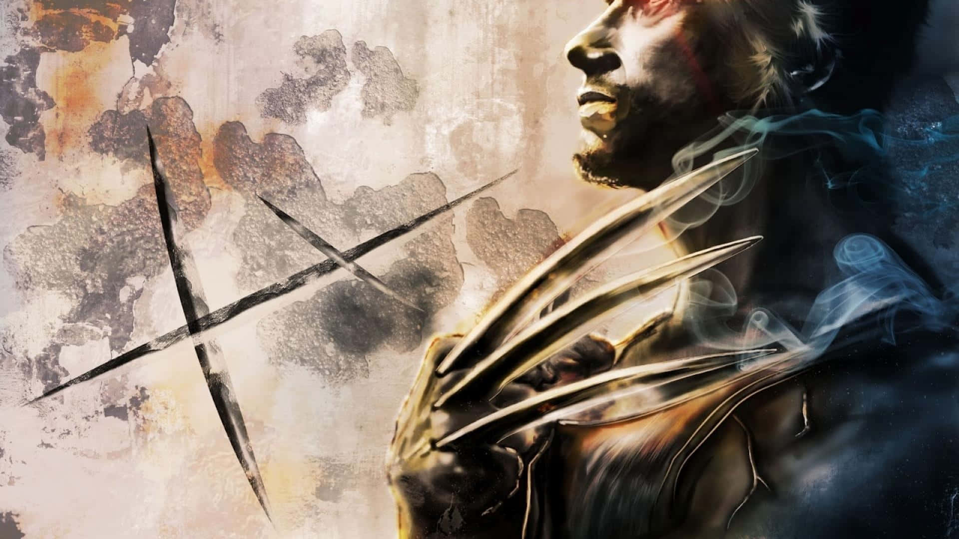 Wolverine, The Mutant With Impenetrable Adamantium Claws Background