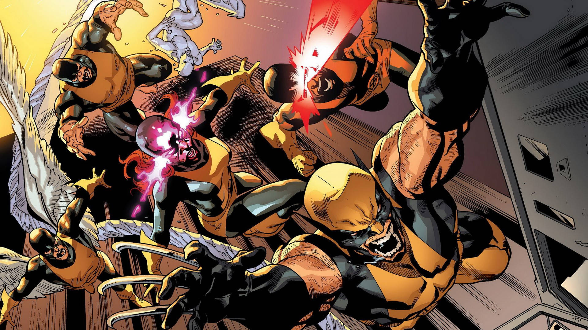 Wolverine X Jean Grey Background