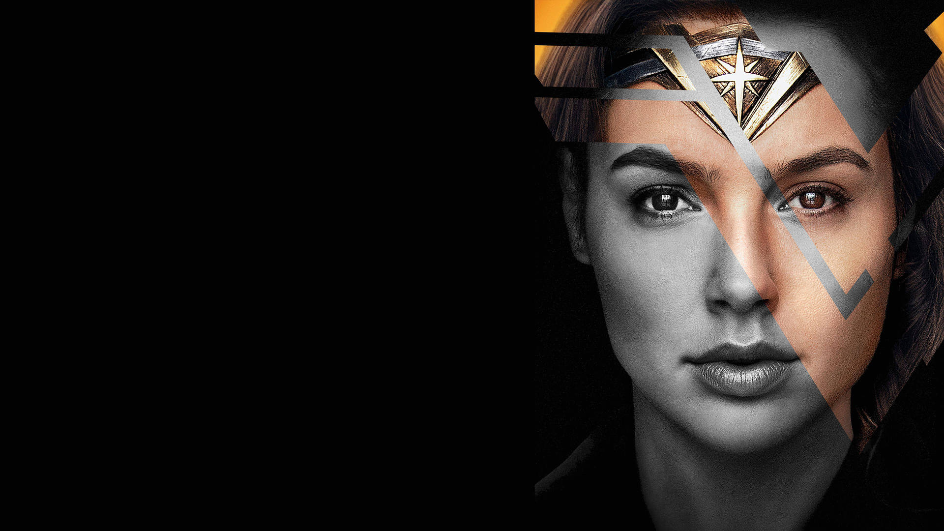 Woman Face Gal Gadot Background