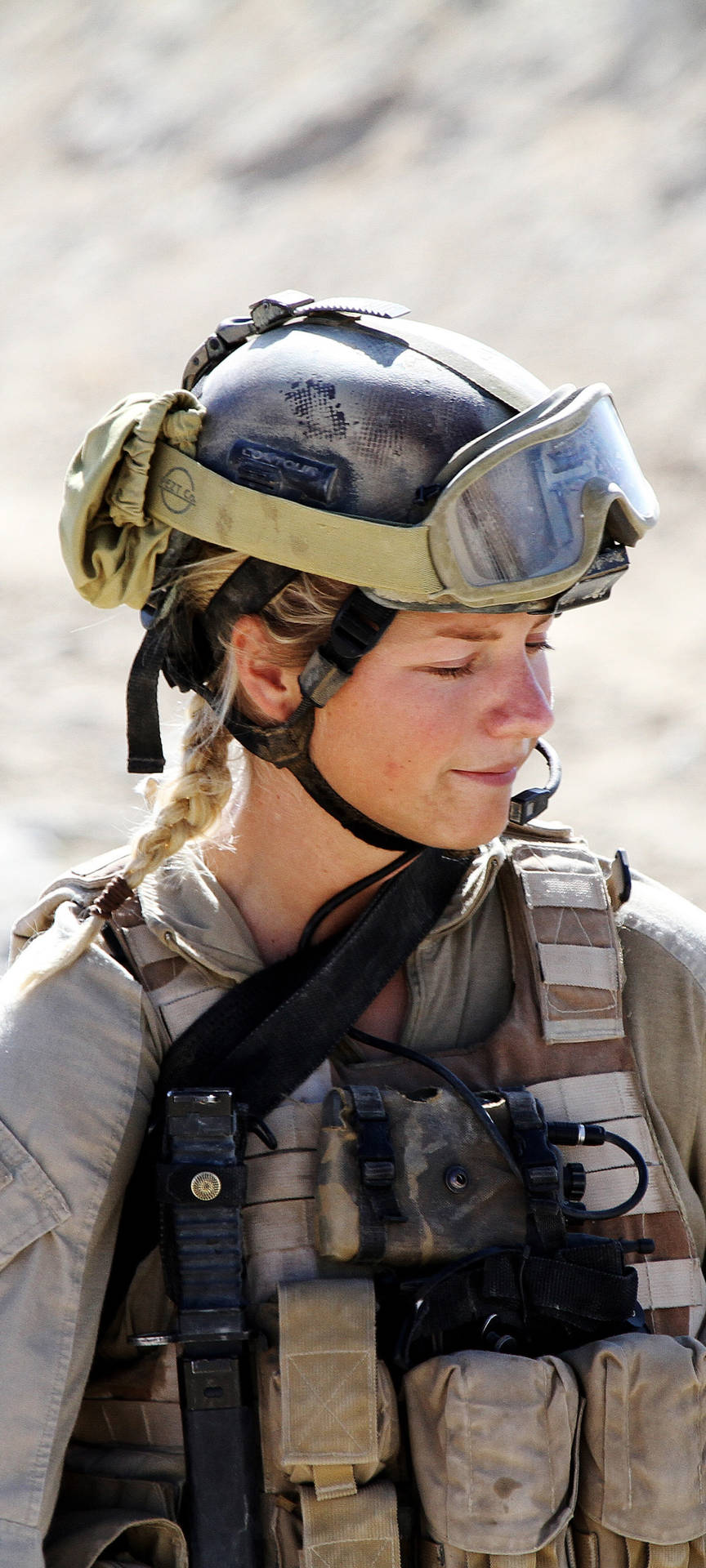 Woman Soldier Armed Forces