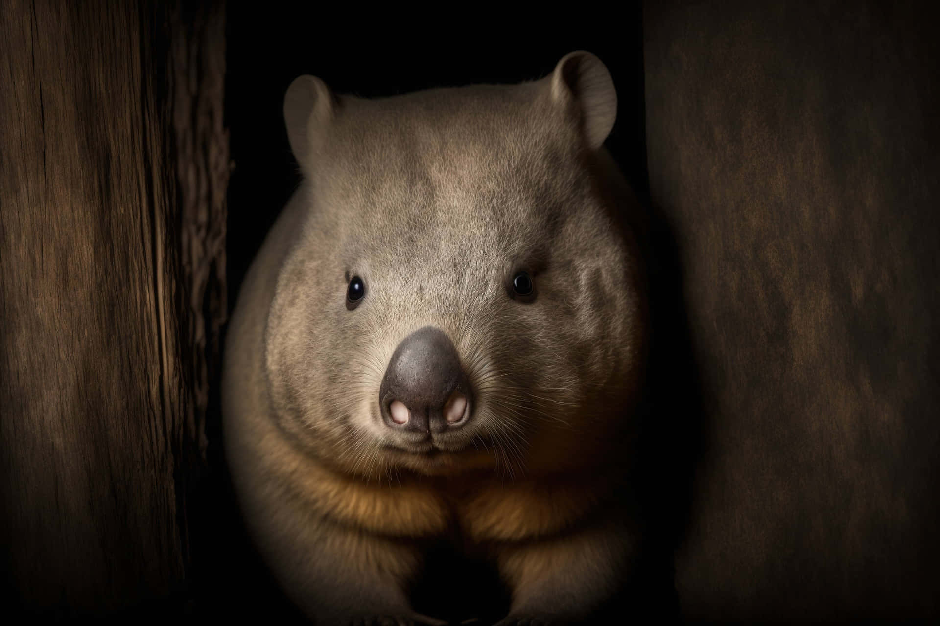 Wombatin Shadow Background