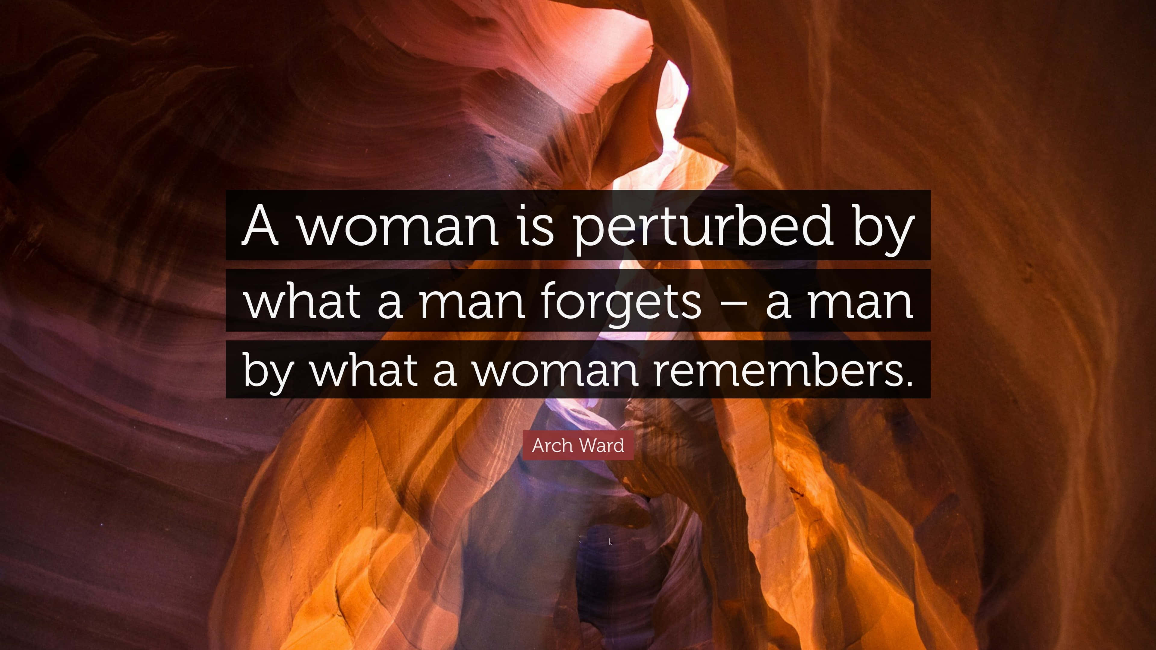 Women Are Perturbed By What Men Forget Background