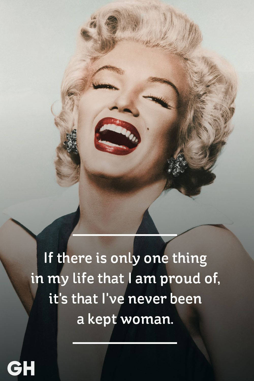 Women Empowerment Marilyn Monroe Quotes Background