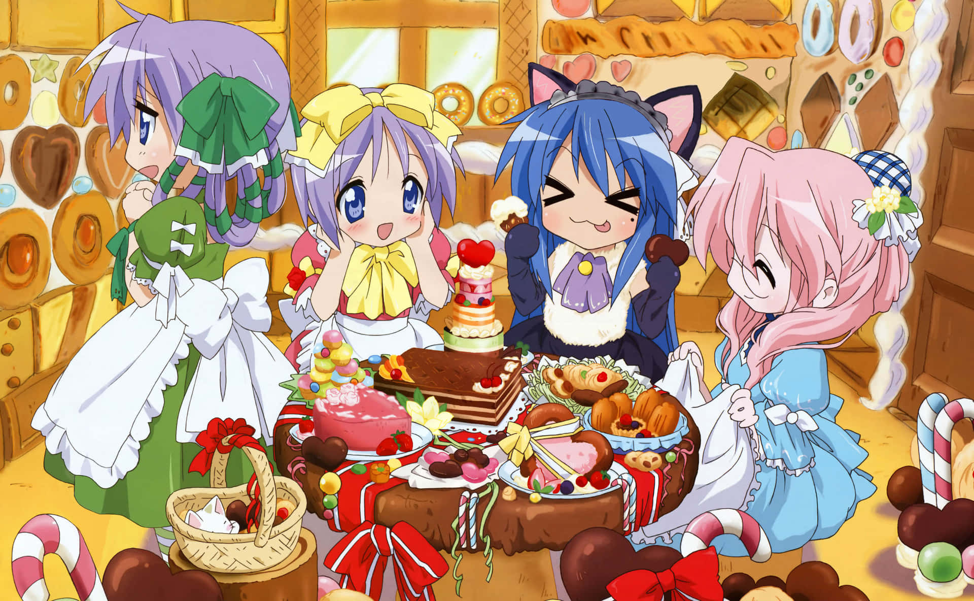 Wonder And Magia At Lucky Star Background
