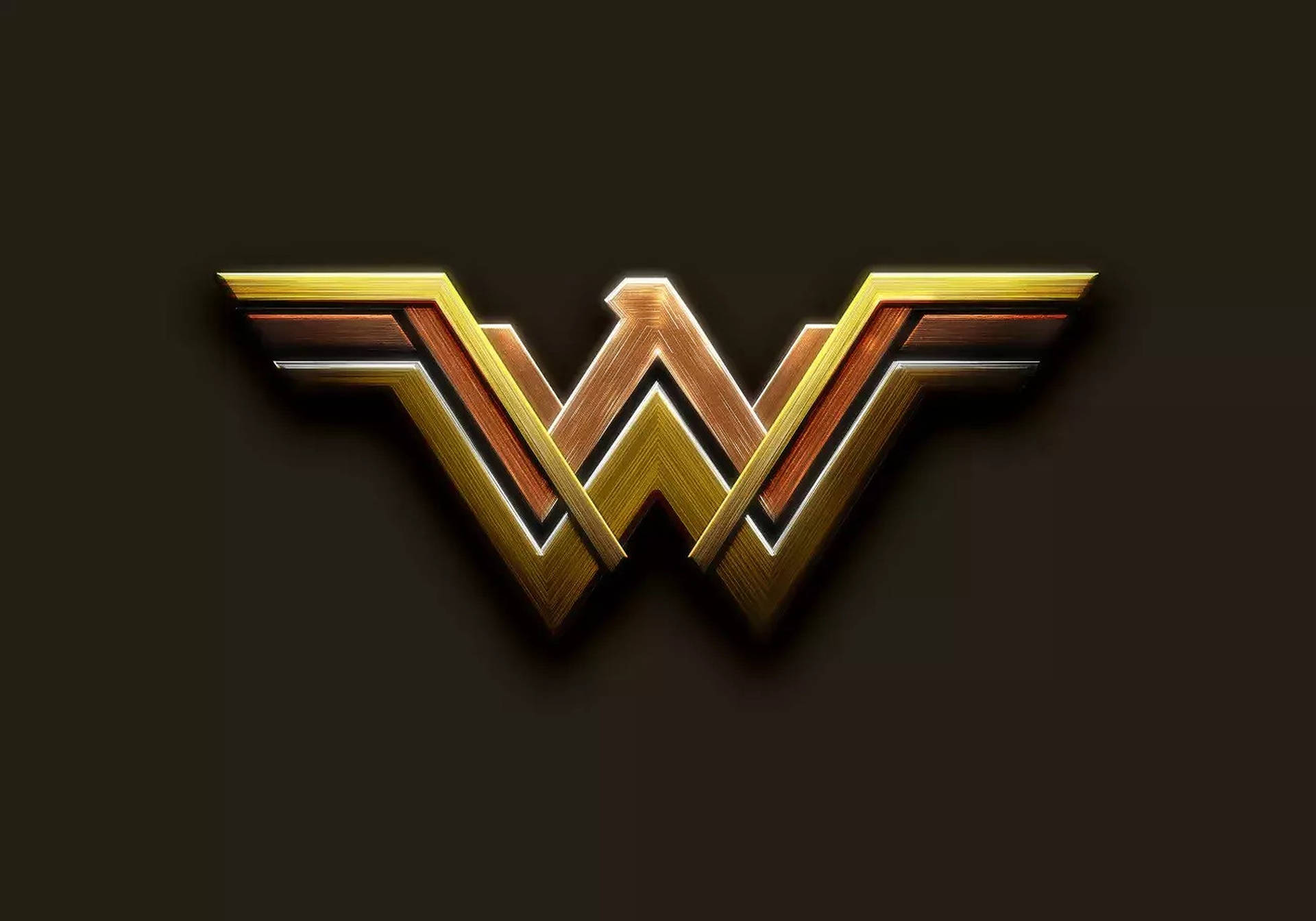 Wonder Woman Letter W Background