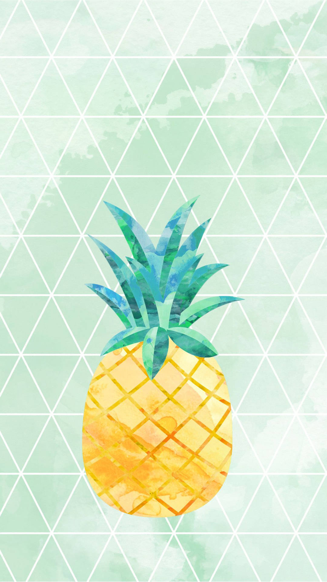 Wonderful Pineapple Iphone Screen Background