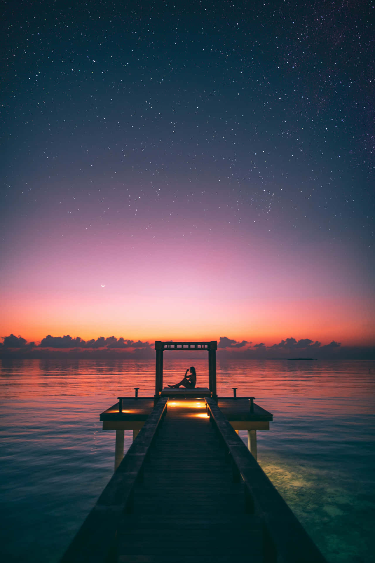Wonderful Ramp During Sunset Background