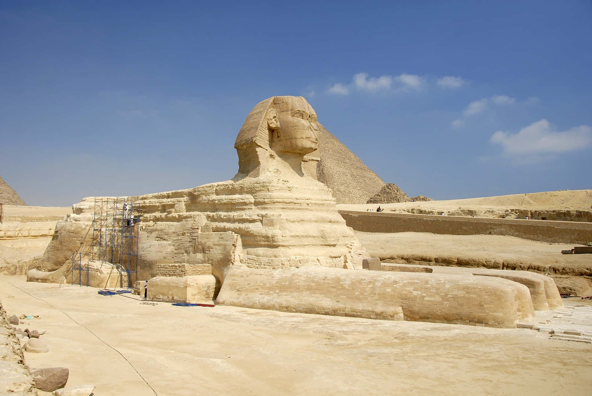 Wonderful Wallpaper Of The Great Sphinx Of Egypt Background