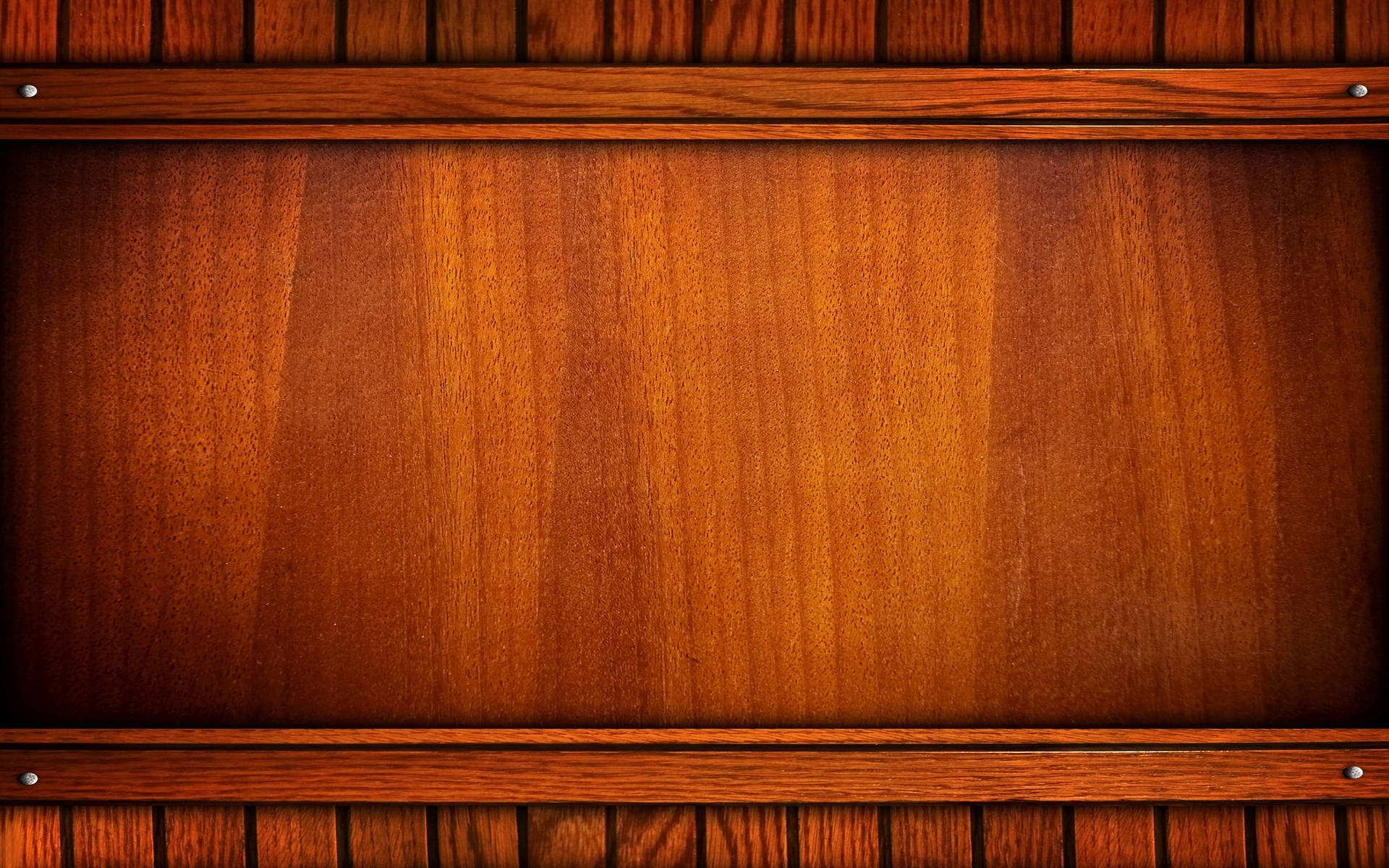 Wood Backdrop With Wooden Frame Background