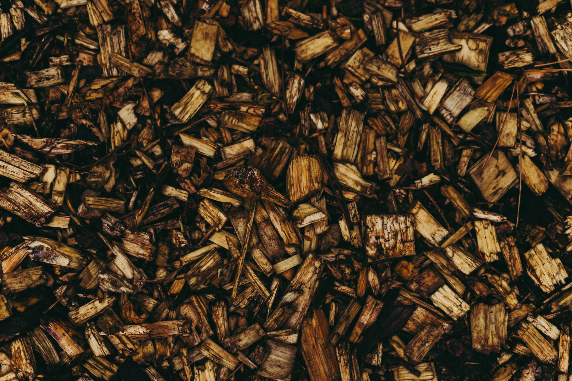 Wood Chip Aesthetic Pattern Background