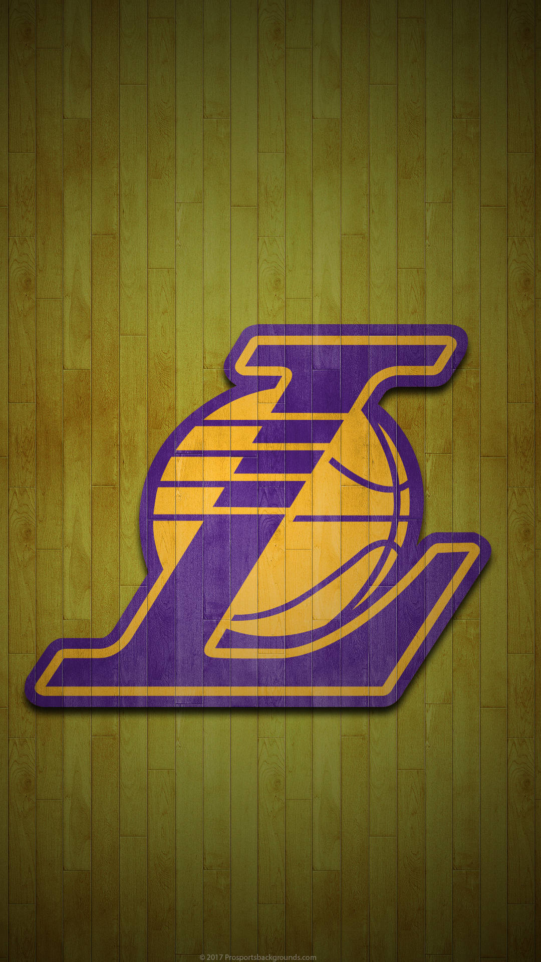 Wood Flooring Art La Lakers Background