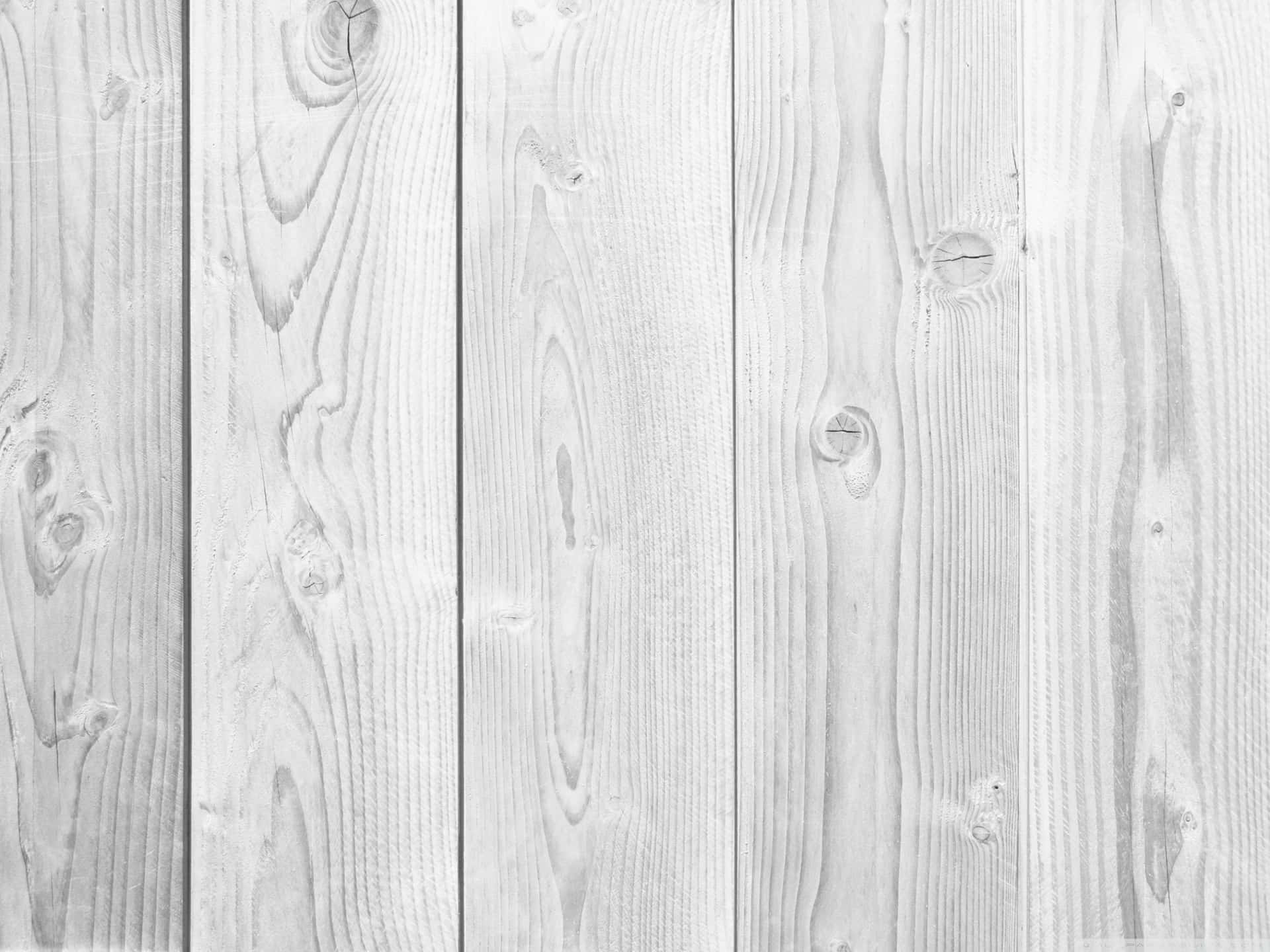 Wood Planks In White Ipad Background