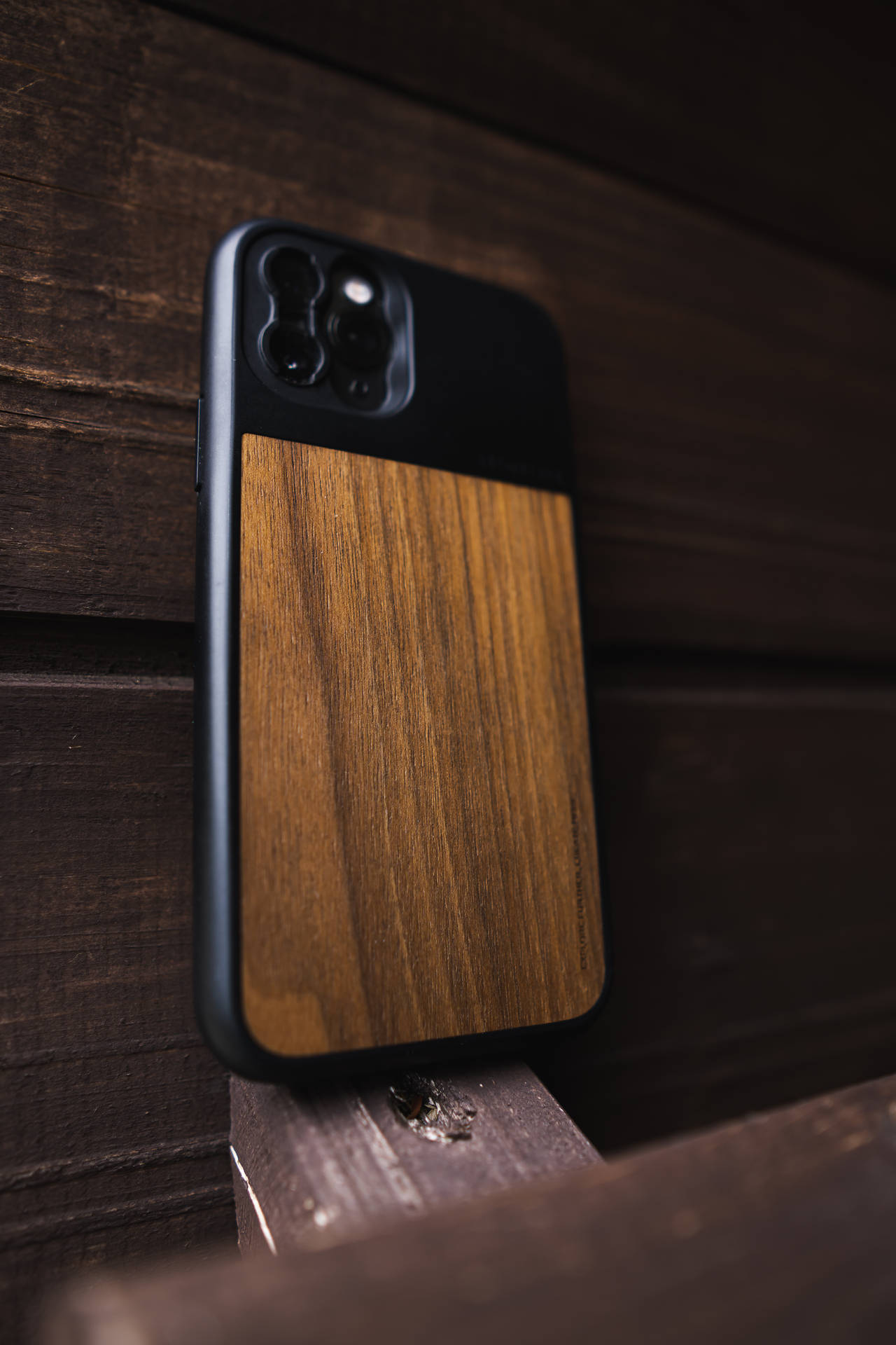 Wooden Brown Iphone