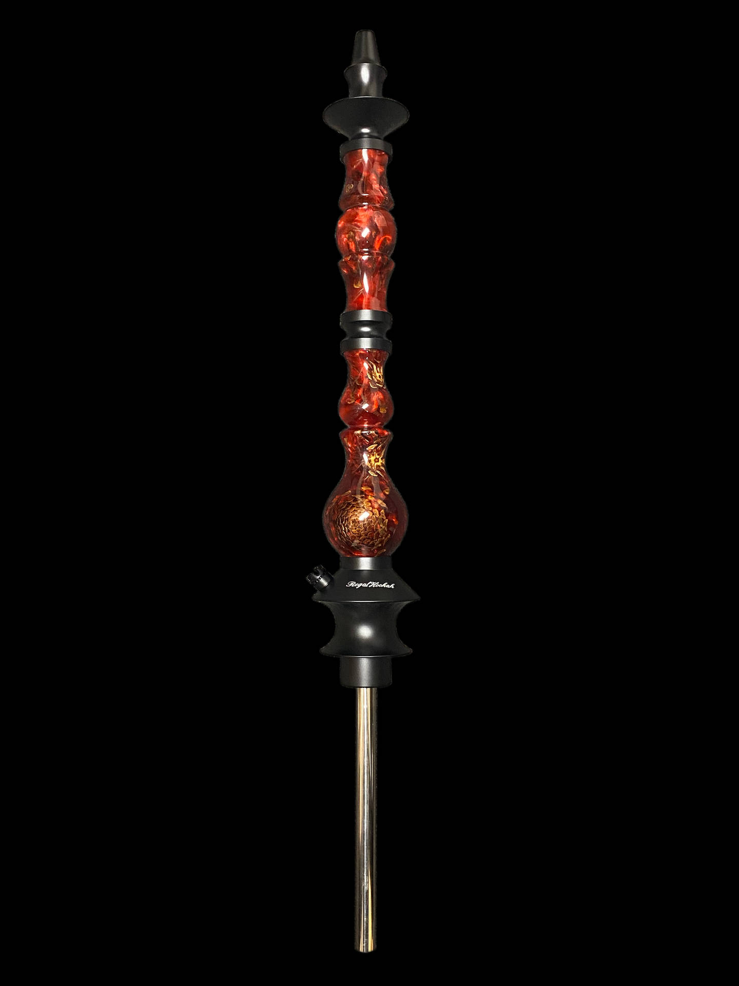 Wooden Regal Hookah Background