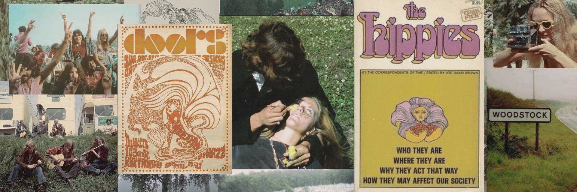 Woodstock Aesthetic Header Background