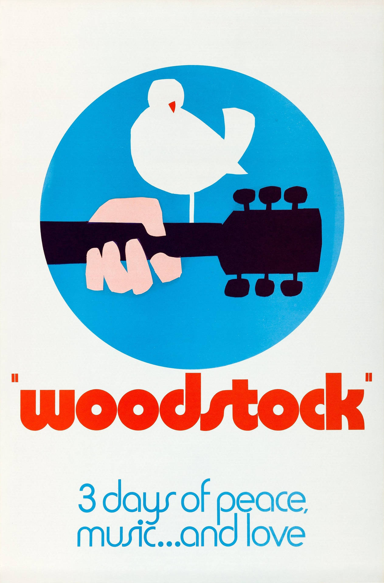 Woodstock Logo Poster Background
