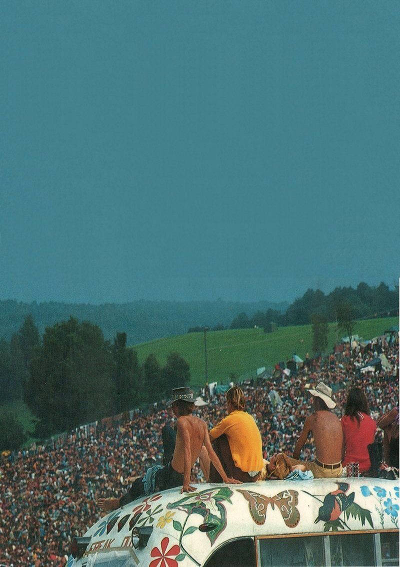 Woodstock View From Above Background