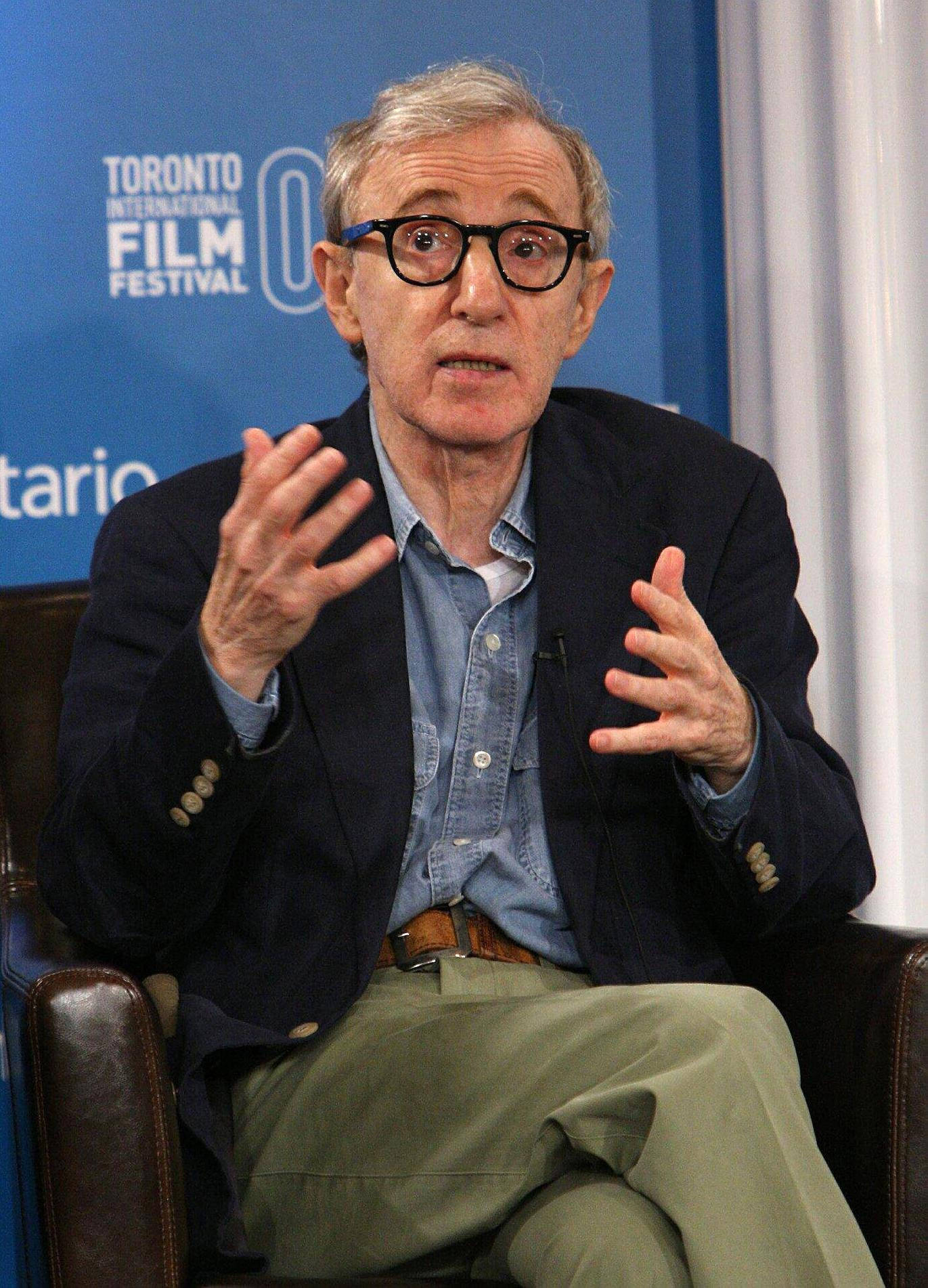 Woody Allen At The 32nd Annual Toronto International Film Festival Background