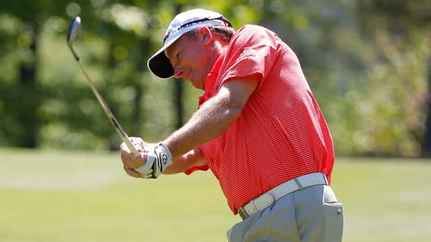 Woody Austin Golf Swing Background