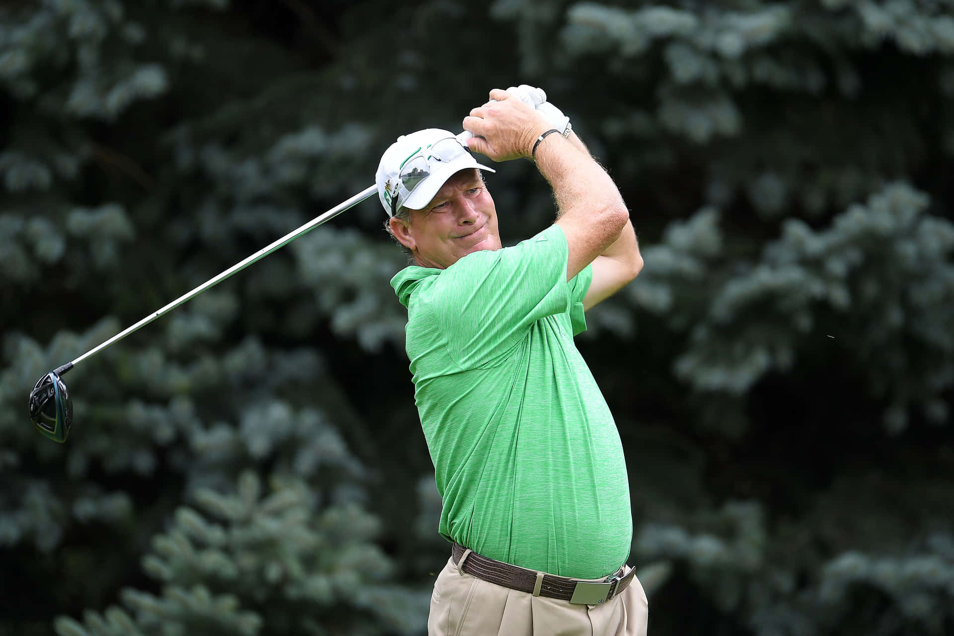 Woody Austin Swinging His Golf Club