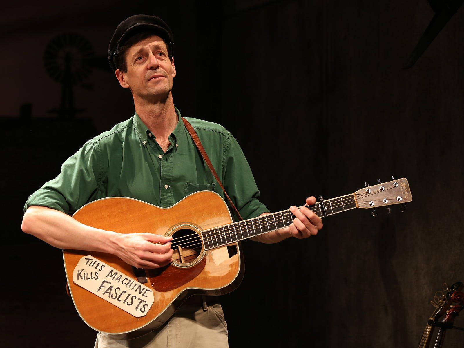 Woody Guthrie Musical With David Lutken Background