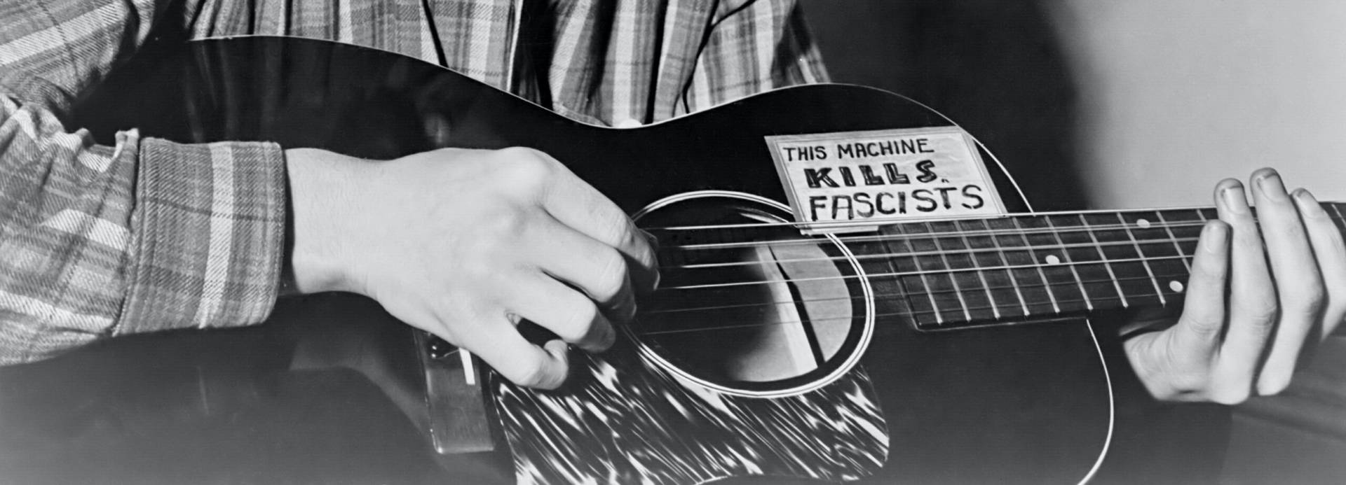 Woody Guthrie's Guitar Background