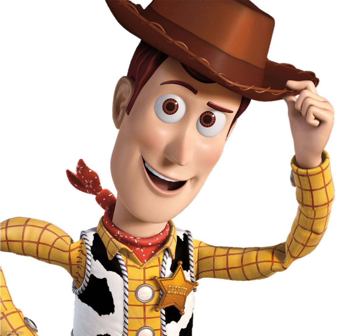 Woody Tipping His Hat