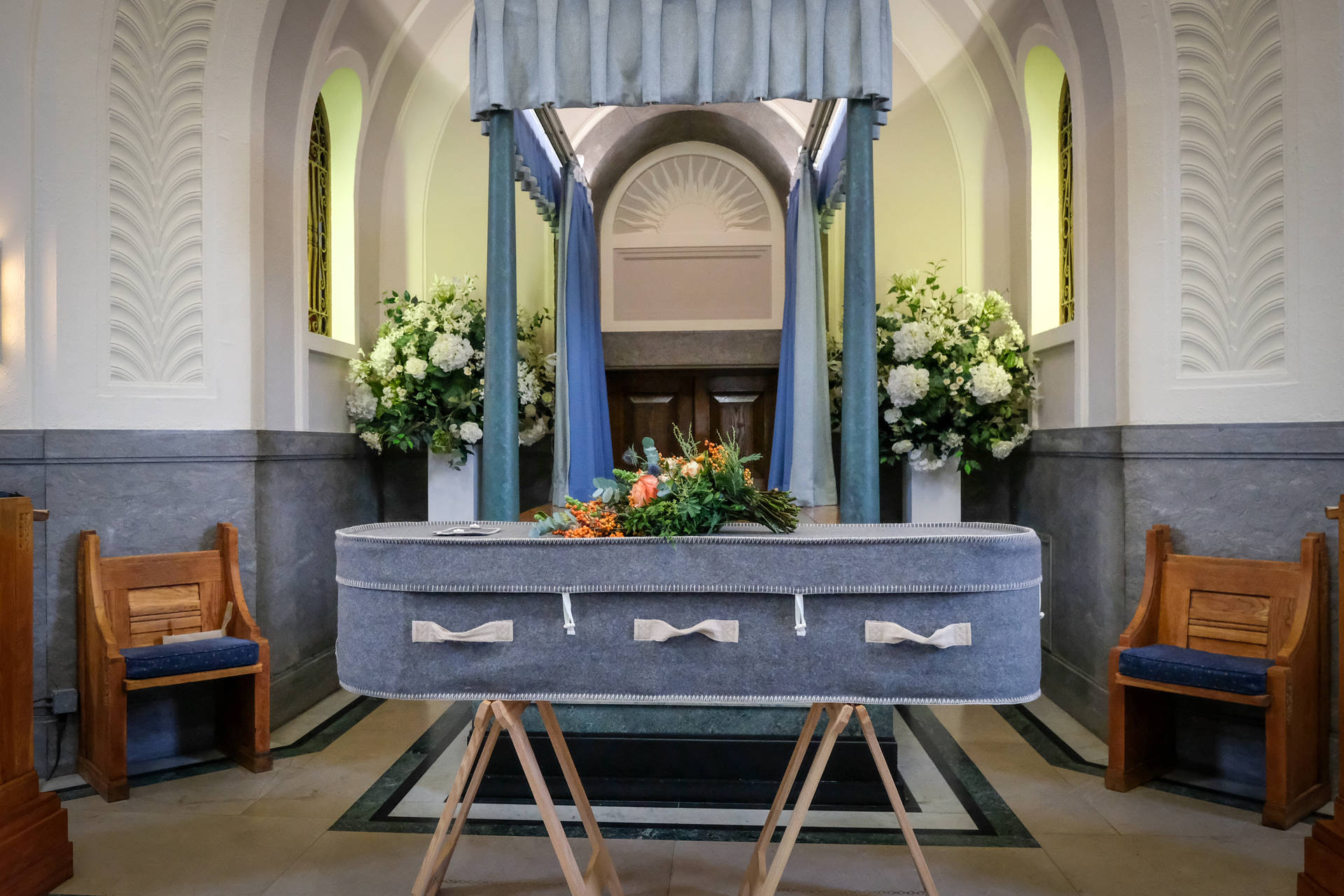 Wool Coffin Funeral