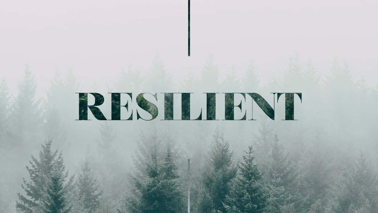 Word Resilient Against A Foggy Sky Background