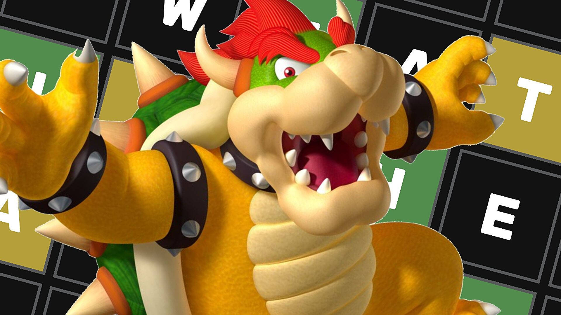 Wordle Bowser