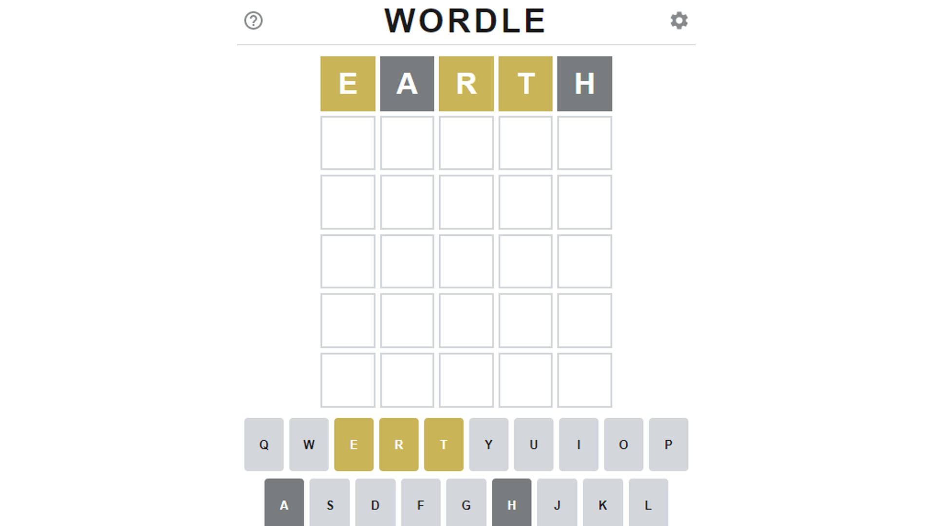 Wordle Earth