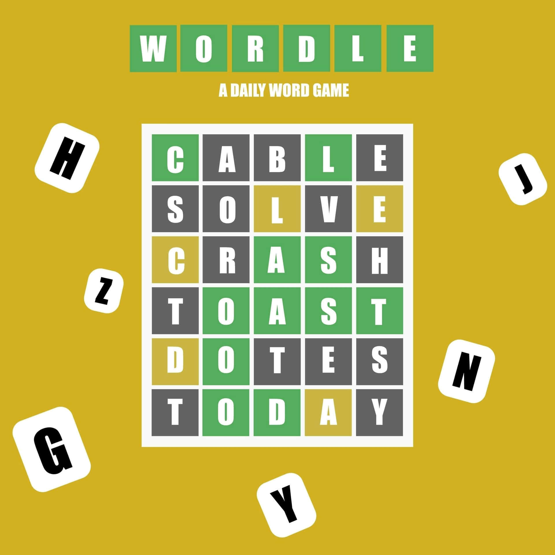 Wordle Game Screenshot