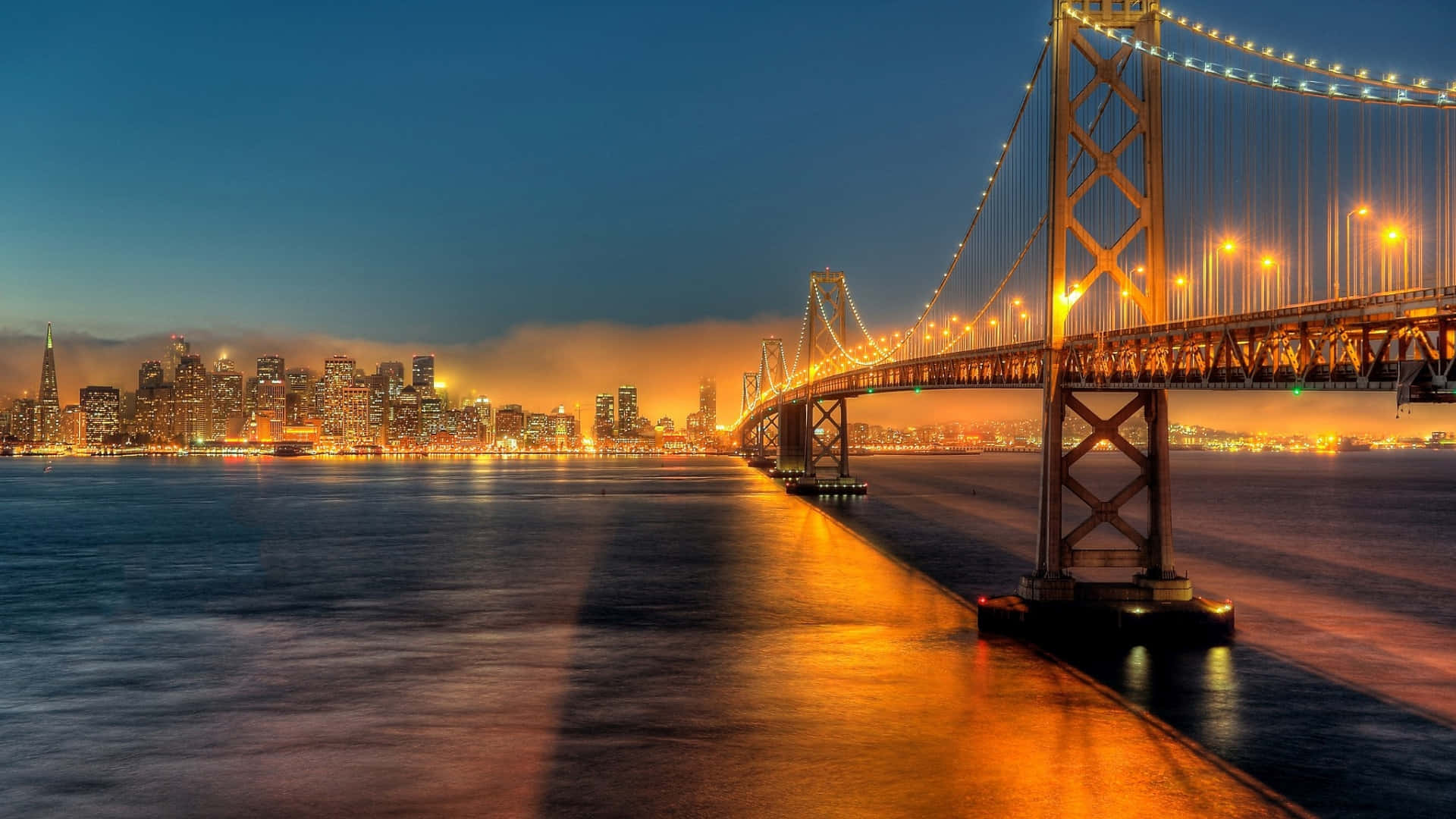 Work Remotely In San Francisco On Your Laptop And Take In The Beautiful Scenery Background