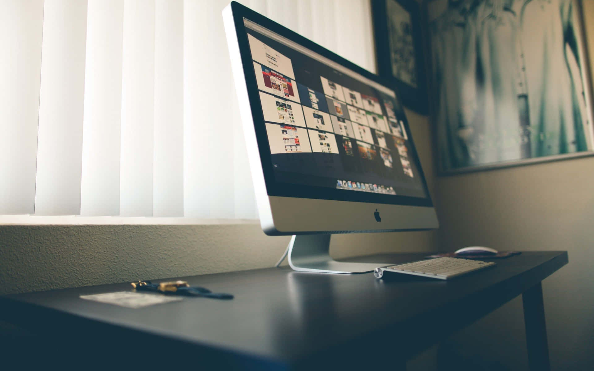 Working From Home Office - Improve Efficiency Background