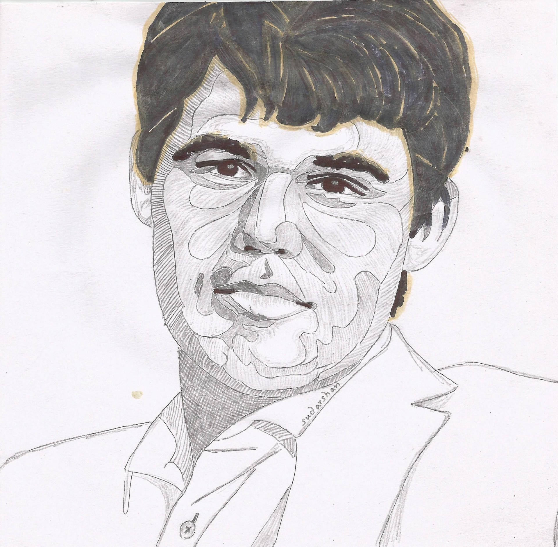 World Chess Champion Magnus Carlsen In Contemplation Background