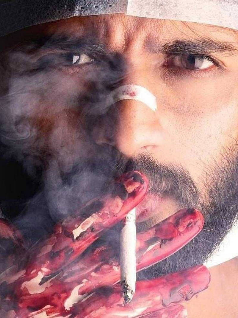 World Famous Lover Actor Smoking