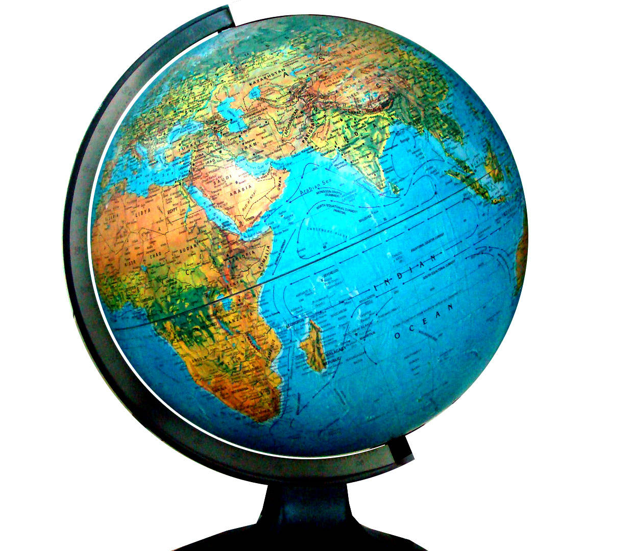 World Globe With Stand Background