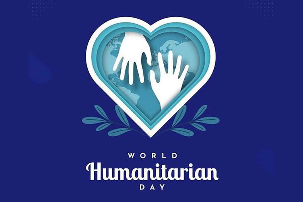 World Humanitarian Day Design Background
