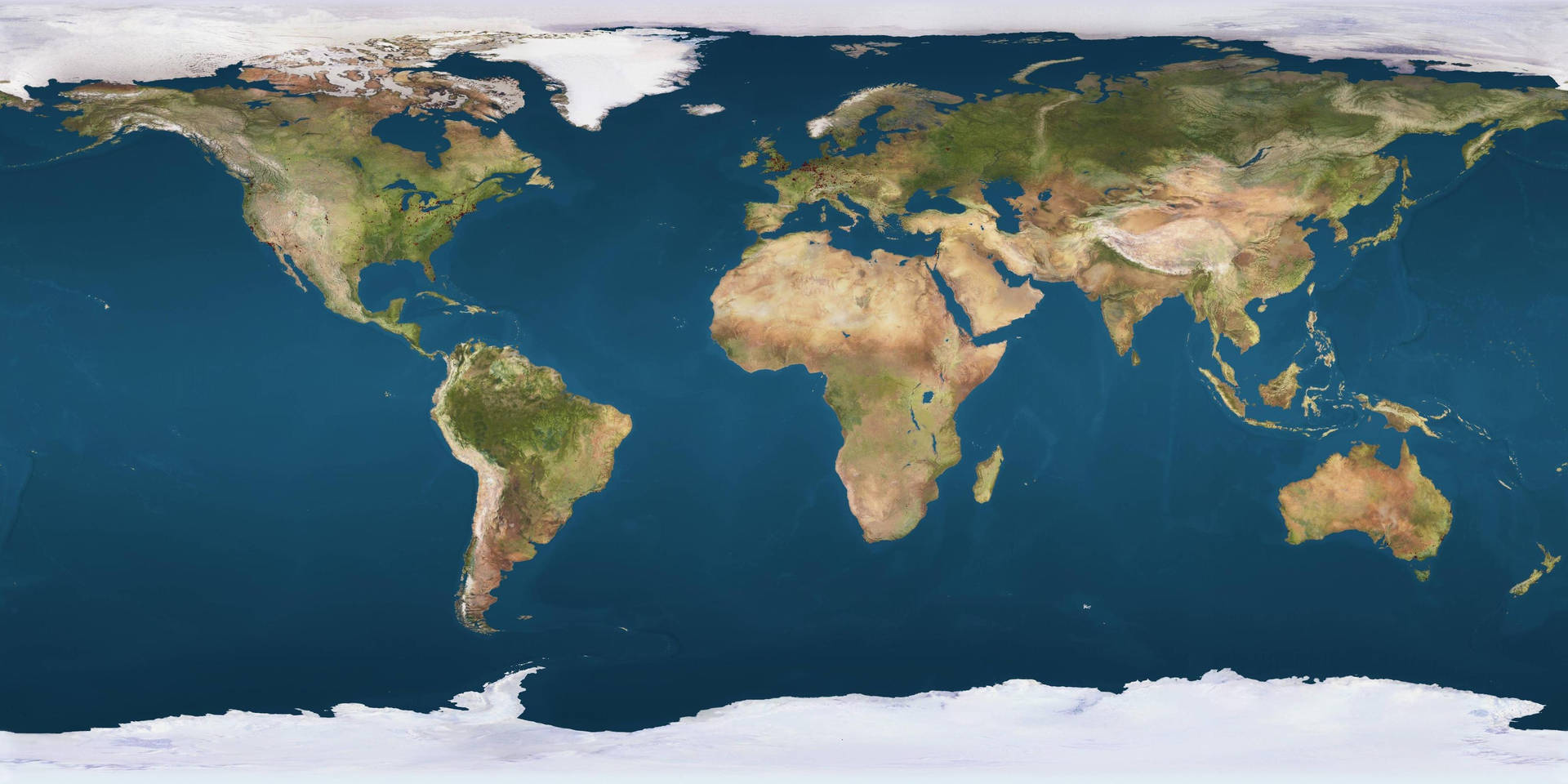 World Map Projection Desktop Background Background