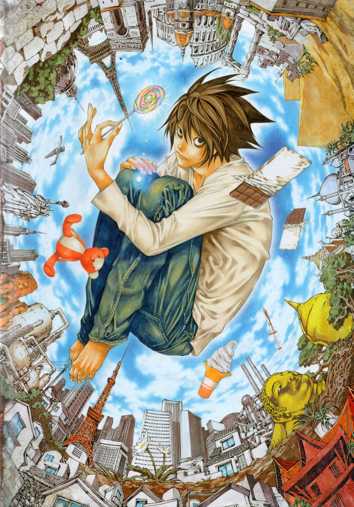 World Of L Lawliet Background