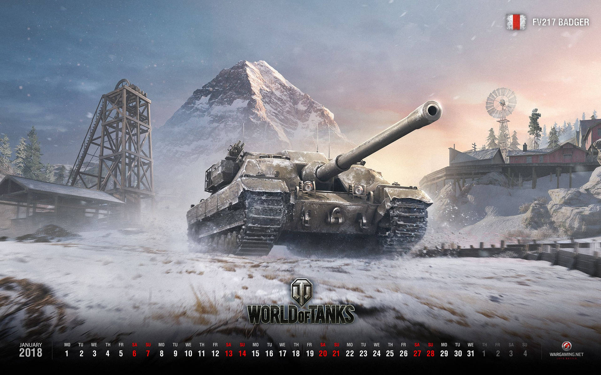 World Of Tanks Fv217 Badger Background