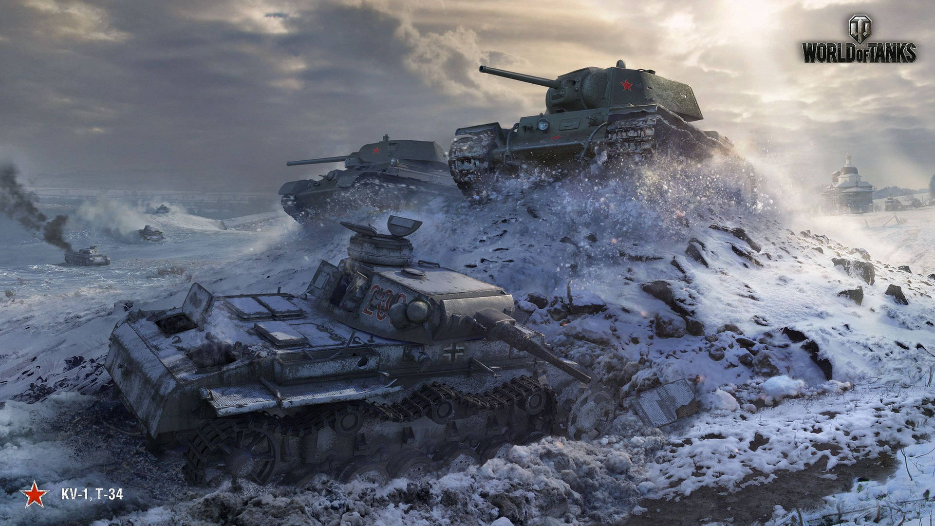 World Of Tanks Kv-1, T-34 Background