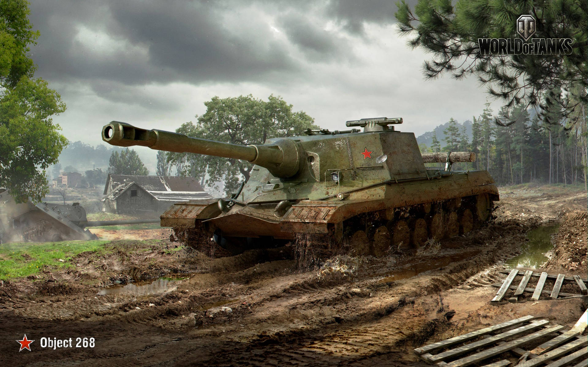 World Of Tanks Object 268 Background