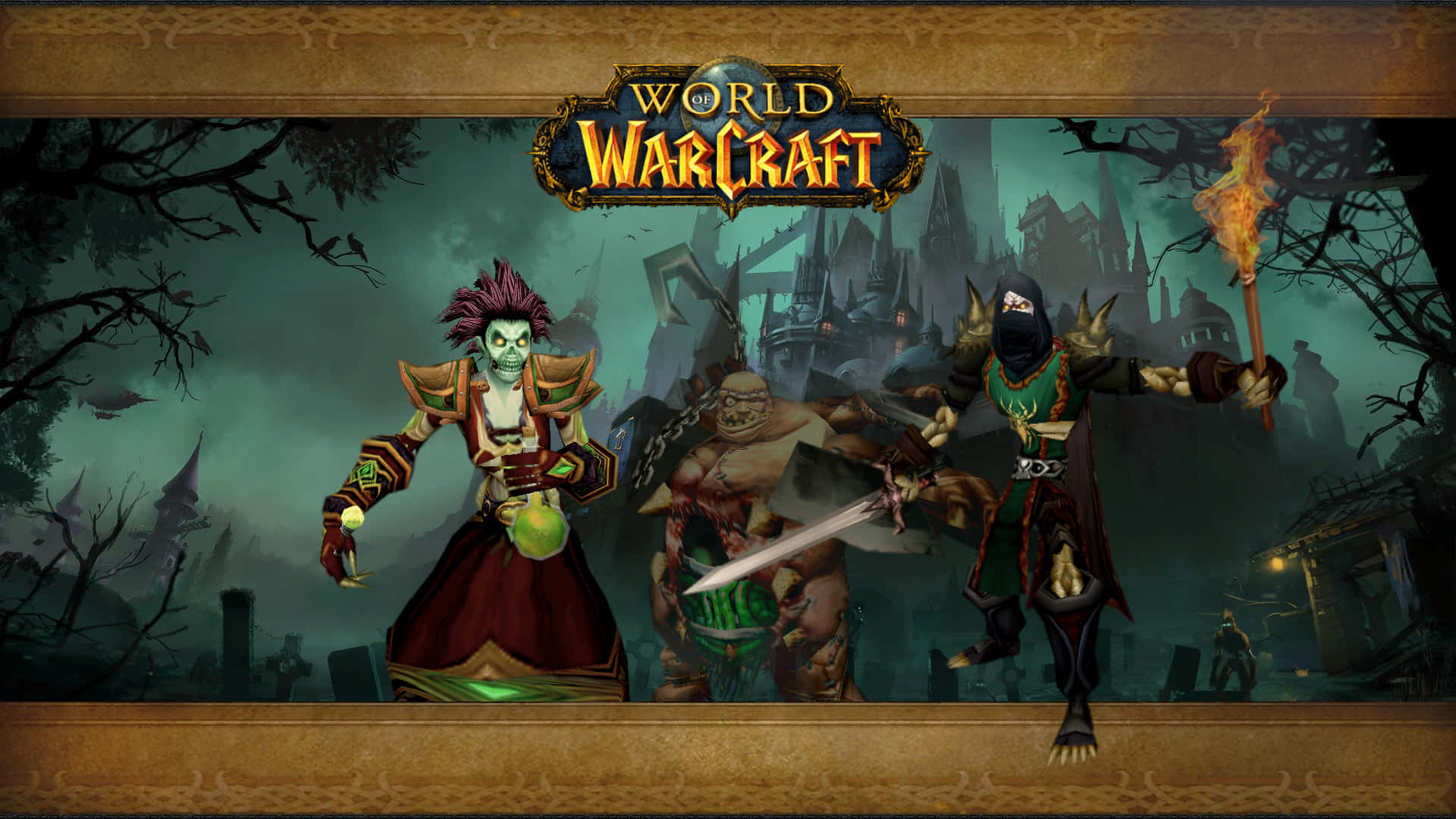 World Of Warcraft Cover Art 1920x1080 Background