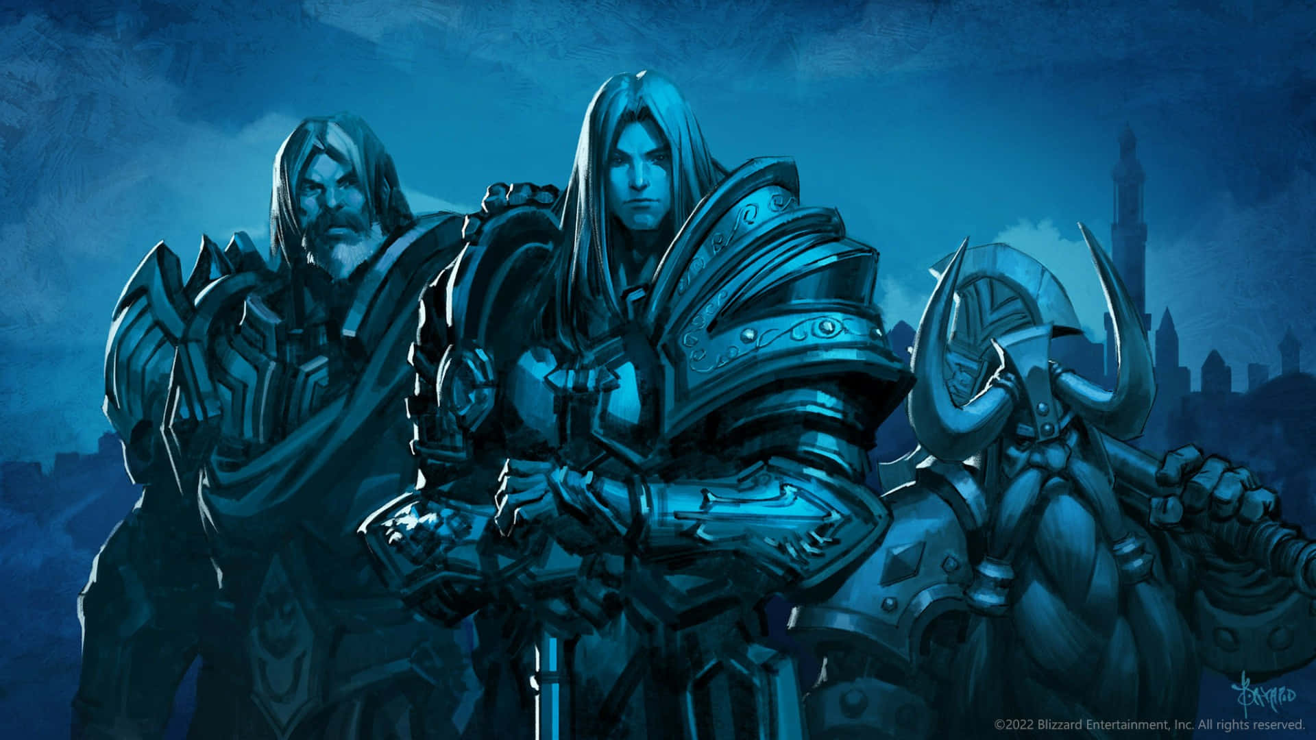 World Of Warcraft Dark Menethil 1920x1080 Background