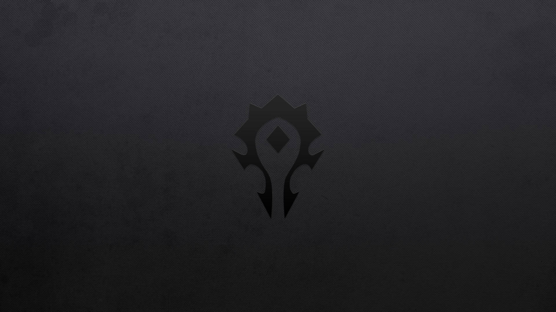 World Of Warcraft Horde Gaming Logo Background