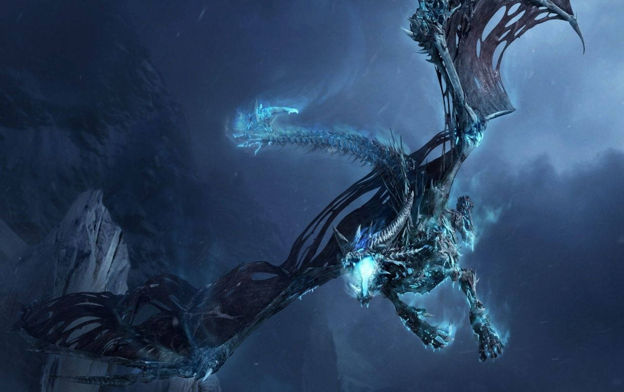 World Of Warcraft Ice Dragon Sindragosa Background